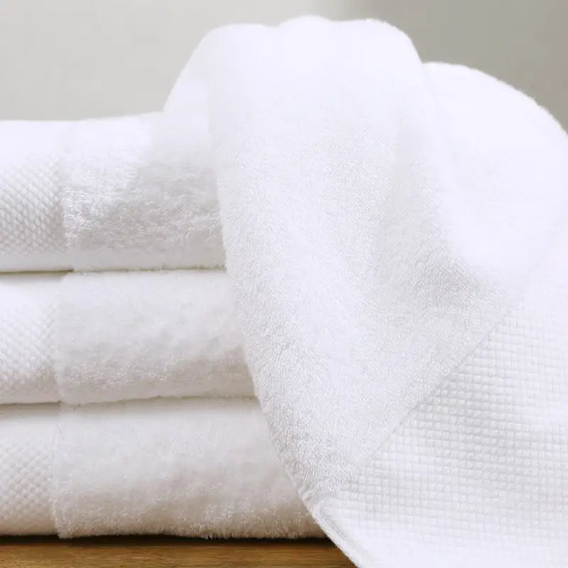 Soft Cotton Hand Towels Set – 4-Piece Absorbent Bathroom Towel Bundle