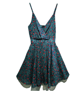 Women’s Bluegreen Summer Beach Midi Dress – Lightweight Phuket-Style Strap Dress, S–XL