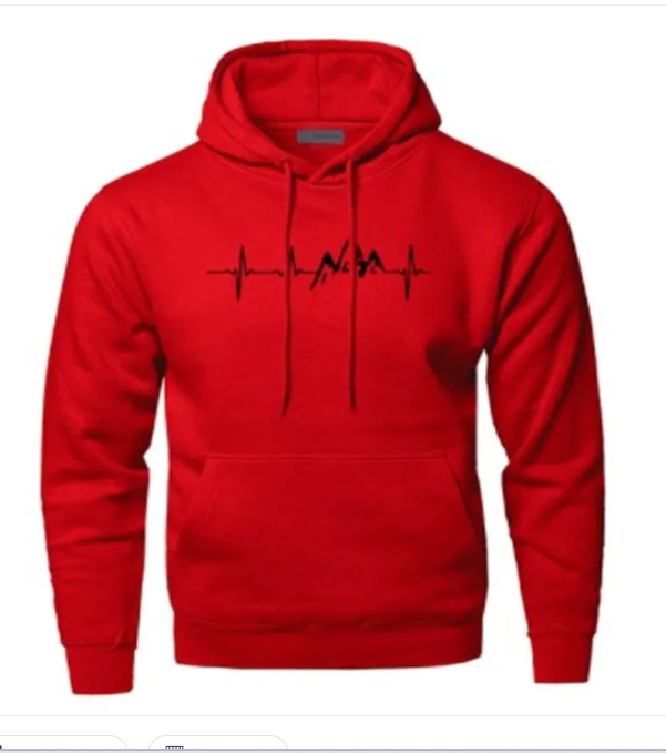 Summit™ Men’s Creative Hooded Sweatshirt – Polyester Sports Hoodie, 8 Colors, S–3XL