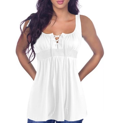 Women’s Tank Top & T-Shirt – Casual Sleeveless Summer Fashion Top