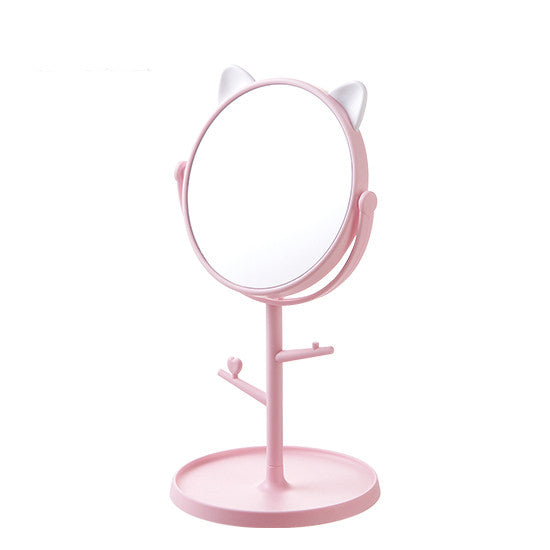 Rotatable Desktop Makeup Mirror