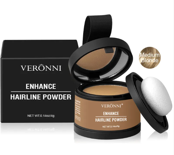 14-Color Hairline Powder Concealer – Root Touch-Up & Hair Shadow Powder