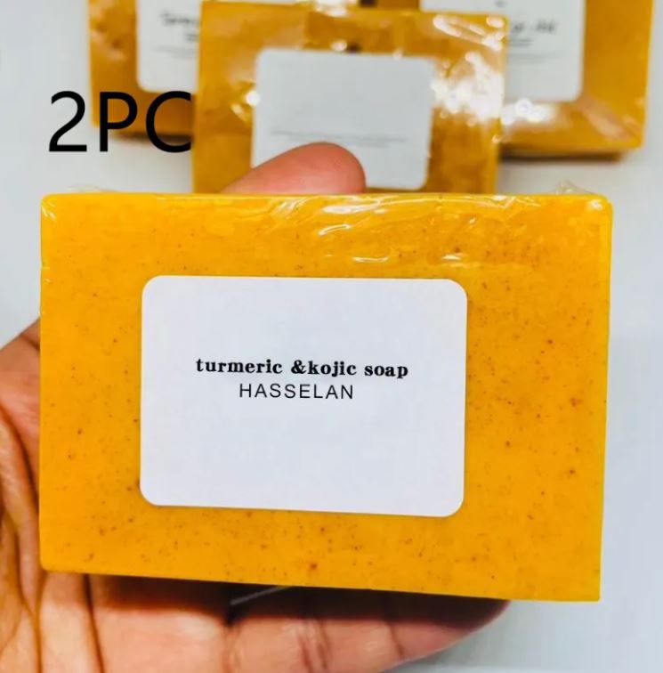 Turmeric & Citric Acid Handmade Cold Process Soap – Gentle Exfoliating & Brightening Cleansing Bar