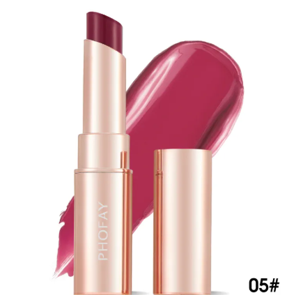 PHOFAY Moisturizing Lipstick – Hydrating Rich Color, 8 Shades