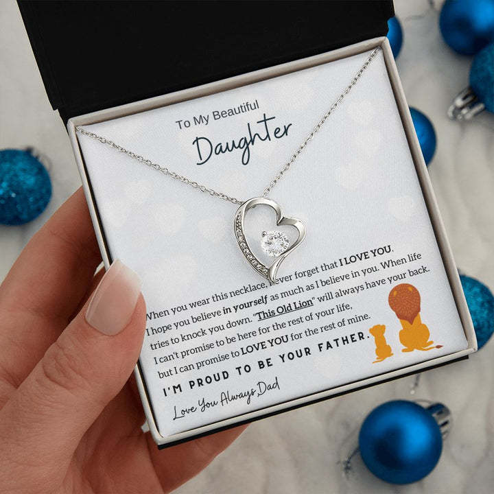 Simple Heart Necklace for Women – Gold & Silver Alloy Heart Pendant with Gift Box Options