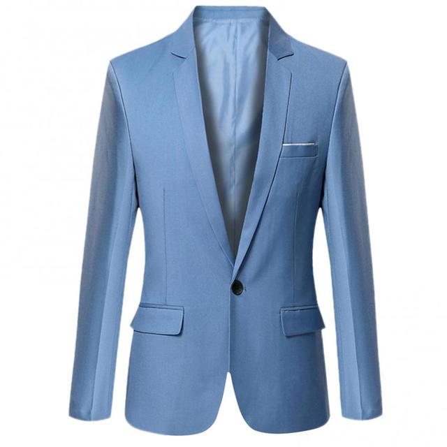 Men’s Slim Fit Casual Blazer – Lightweight Autumn & Winter Smart Casual Jacket, S–6XL