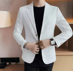 Fiorinni Carlsen Men’s Tailored Business Blazer – Smart Casual Long Sleeve Jacket, M–3XL