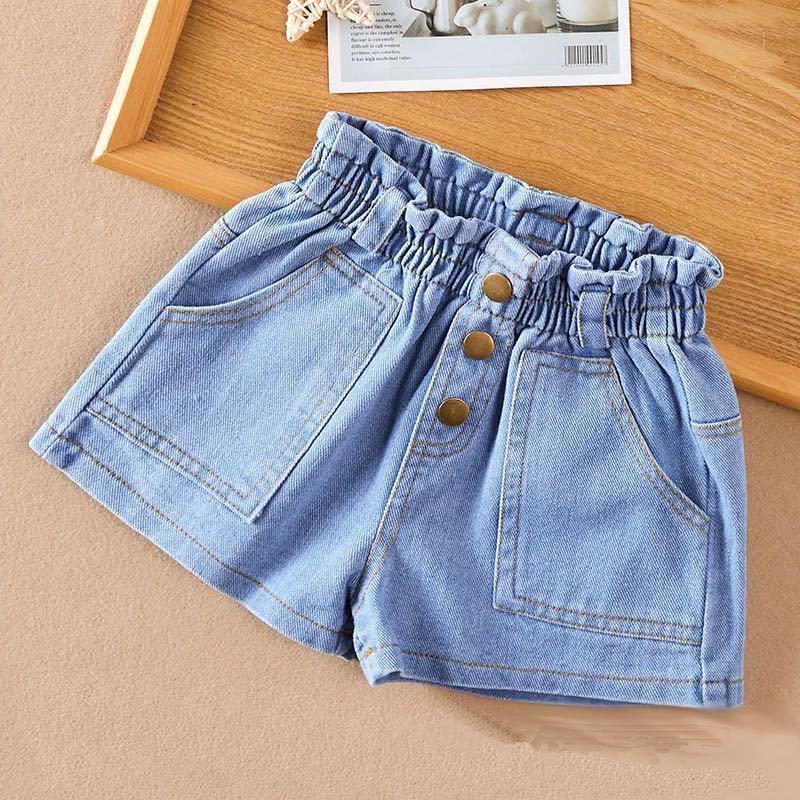Girls Denim Shorts – Casual Summer Comfort Shorts