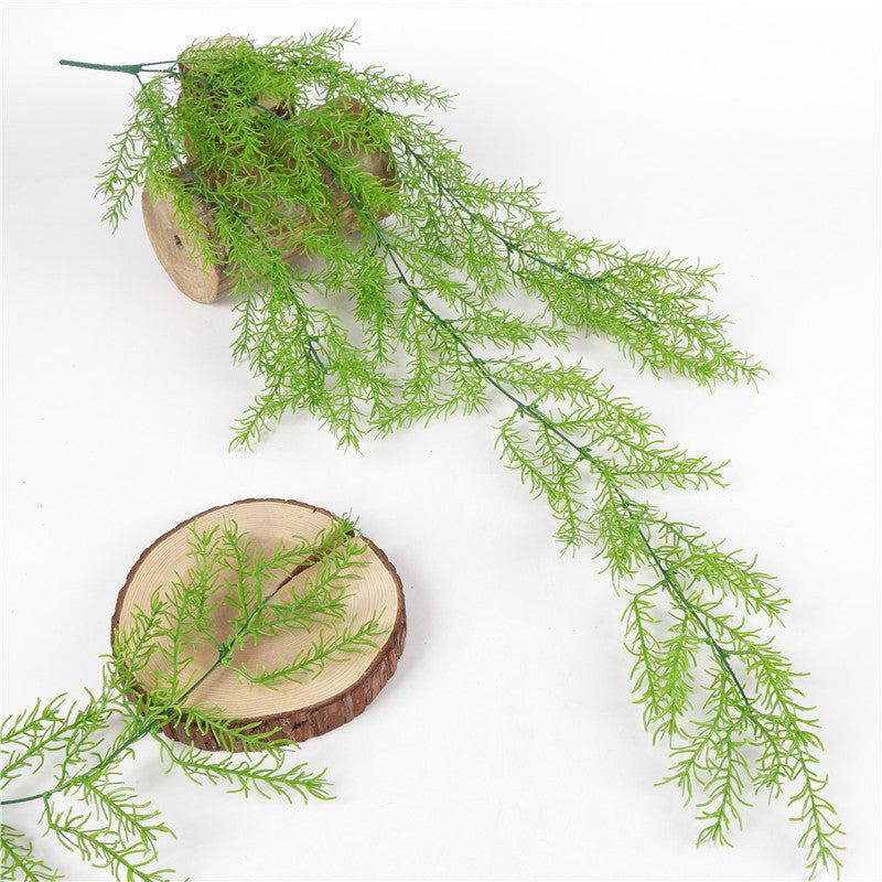Faux Botanical Wall Hanging – Realistic Greenery Accent for Home & Office Decor