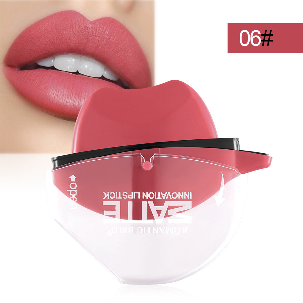 Matte Lipstick Lip Gloss in Creative Shapes