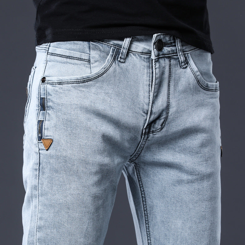 Men’s Slim Fit Stretch Jeans – Fashion Casual Denim Pants