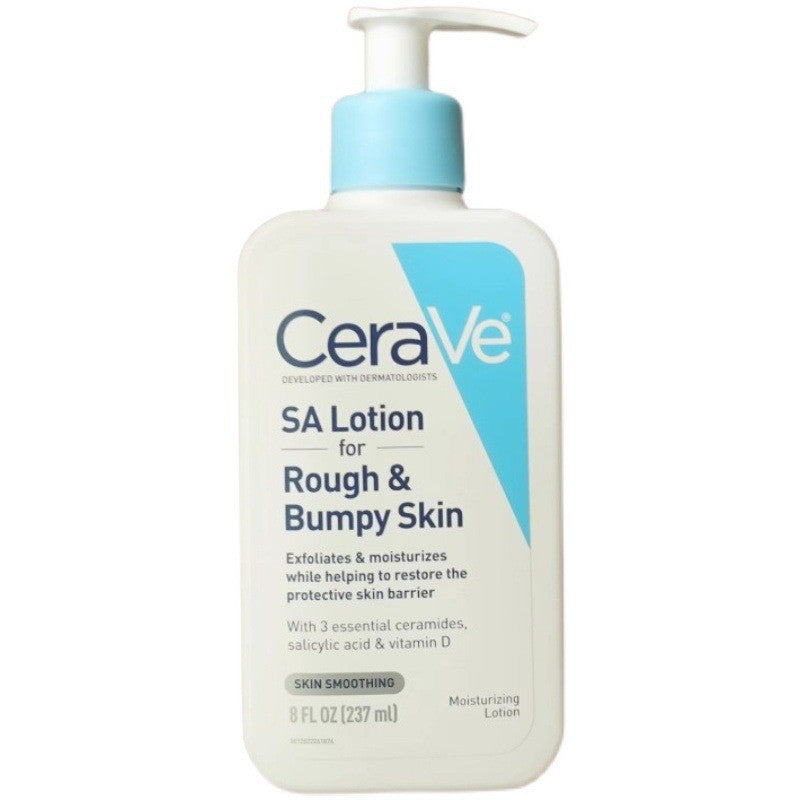 CeraVe 2% Salicylic Acid Cleanser & Body Lotion 237ml – Exfoliating, Hydrating & Soothing Skin Care