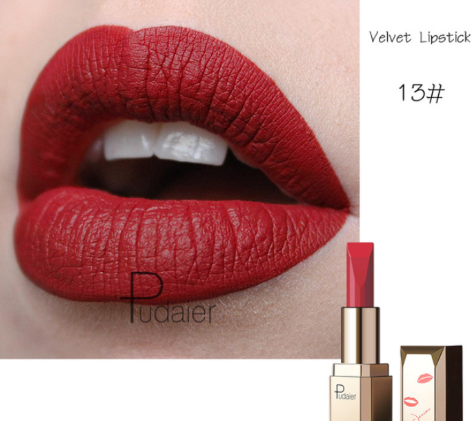 Pudale Matte Lipstick - Waterproof, 26 Colors Available