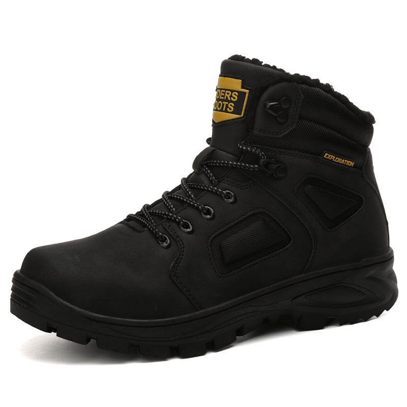 Velvet High-Top Sneakers