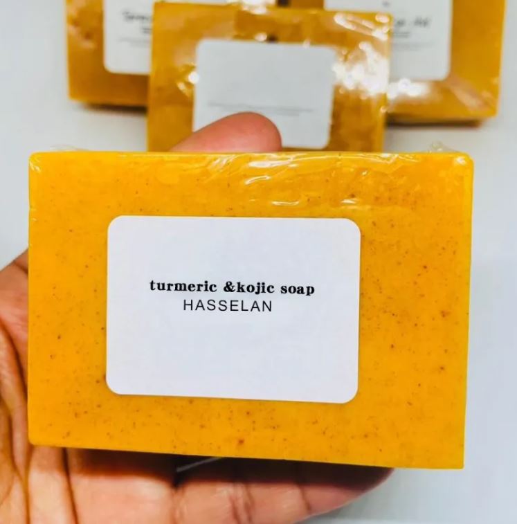Turmeric & Citric Acid Handmade Cold Process Soap – Gentle Exfoliating & Brightening Cleansing Bar