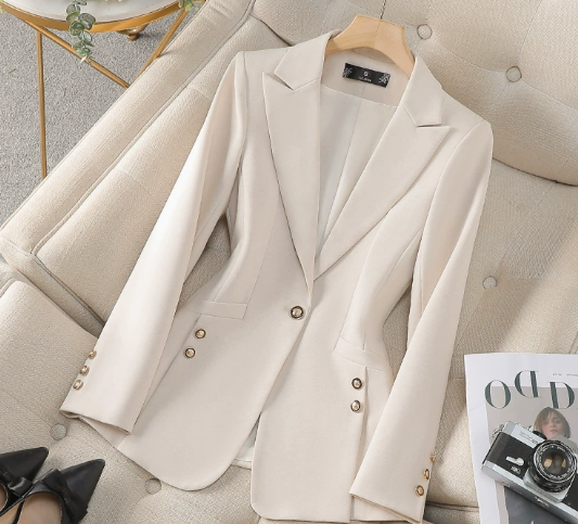 Women’s Stylish Casual Blazer – Lightweight Business & Office Jacket, S–4XL