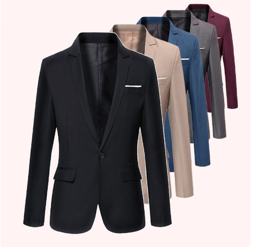 Men’s Slim Fit Casual Blazer – Lightweight Autumn & Winter Smart Casual Jacket, S–6XL