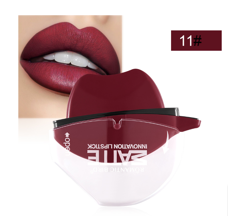 Matte Lipstick Lip Gloss in Creative Shapes