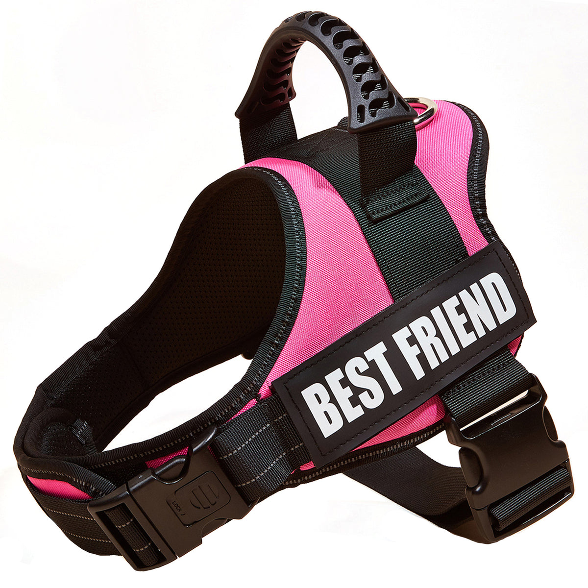 Adjustable Nylon Dog Chest Harness – Secure No-Pull Style Harness for Small to Large Dogs