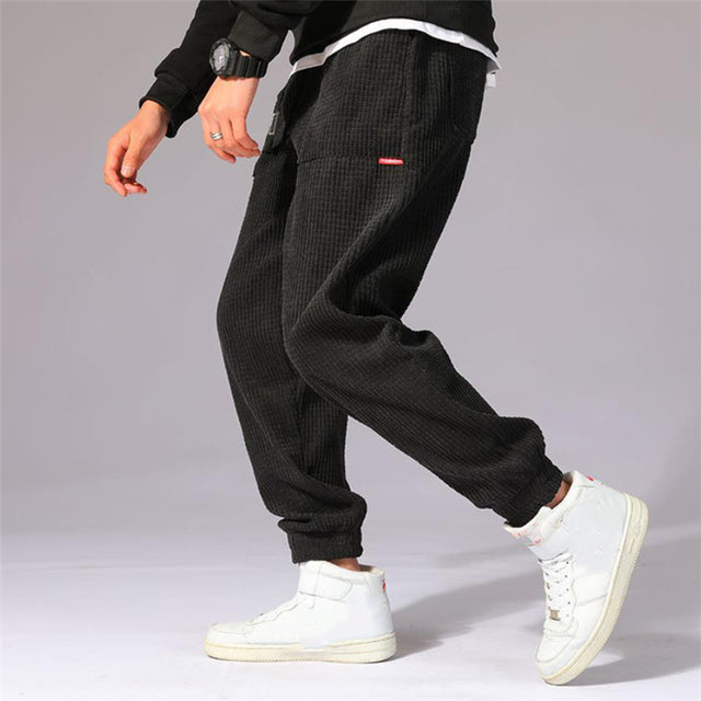 Men’s Stretchy Loose Jogger Pants – Casual Stylish Trousers