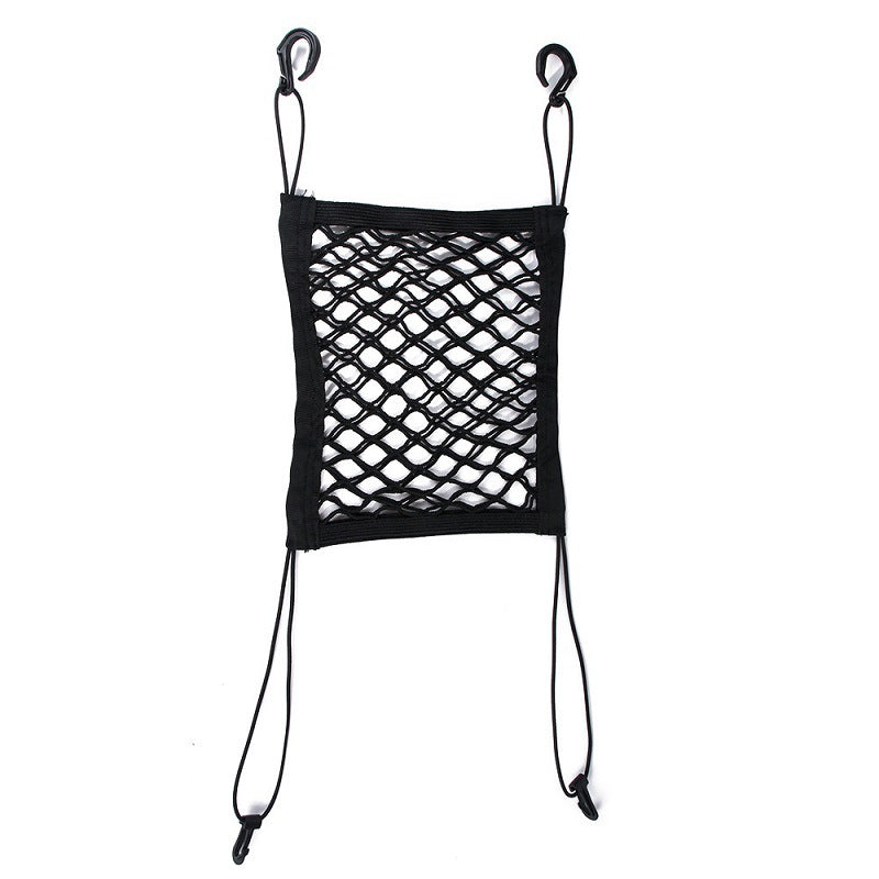 Car Pet Barrier Net – Adjustable Backseat Dog Safety Isolation Mesh for Travel