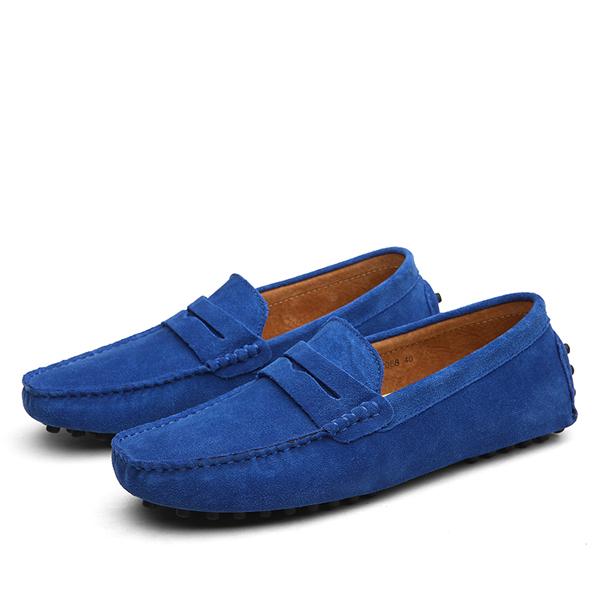 Urban Suede Loafers for Men – Modern Casual Slip-On Shoes