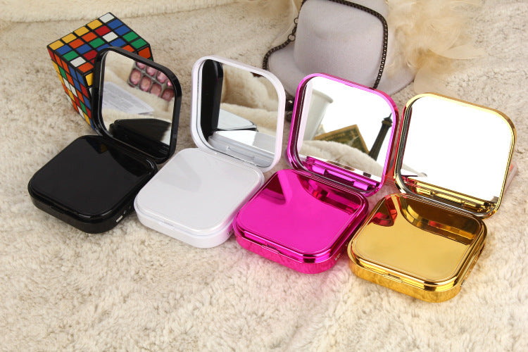 Makeup Box Mirror Power Bank - Cute Cartoon Design