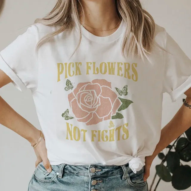 Women’s 90s Smile Letter Graphic T-Shirt – Retro Casual Short Sleeve Tee