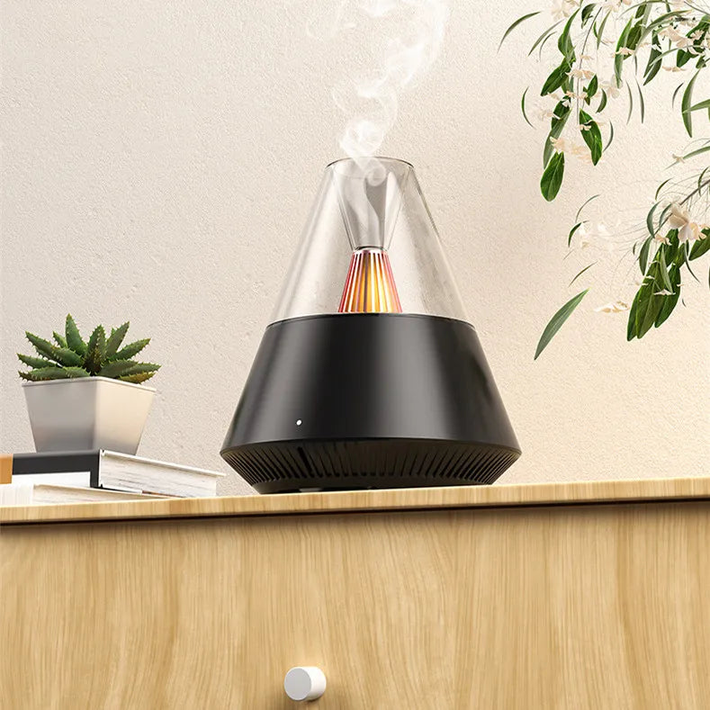 Ultrasonic Aroma Diffuser – Quiet Minimalist Humidifier with Ambient Light