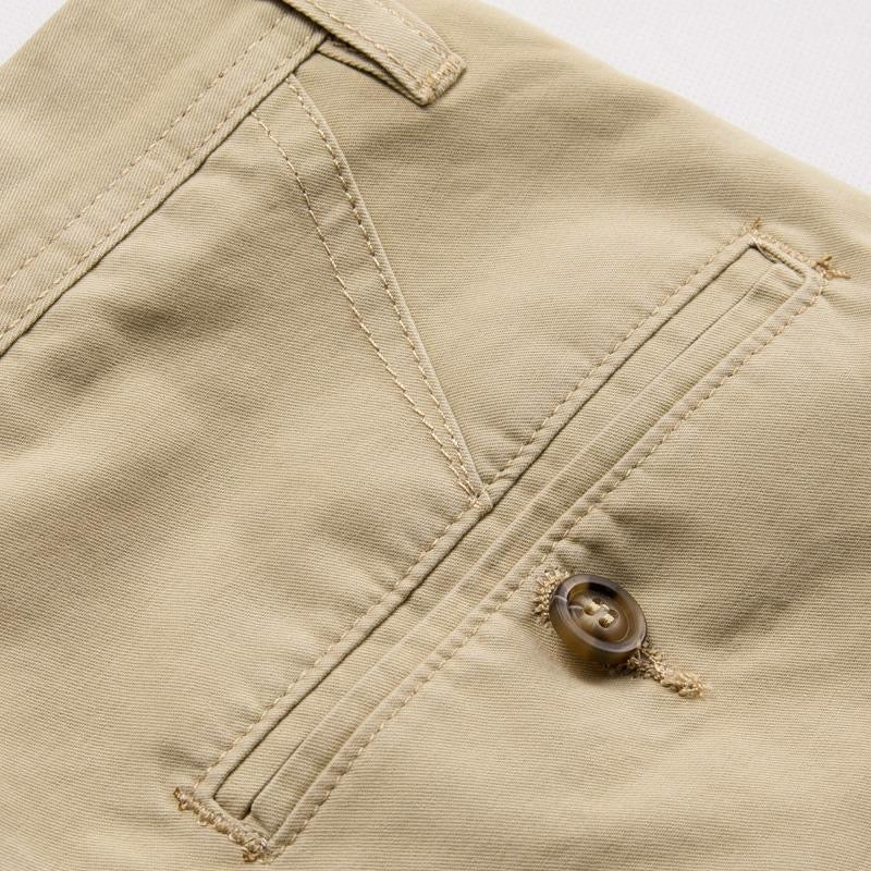 Men’s Casual Loose Cropped Pants – Elastic Waist Summer Capri Pants