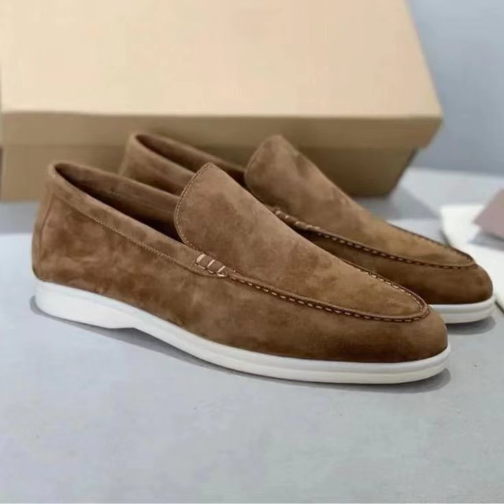 Men’s Summer Loafers – Casual Slip-On Driving Shoes