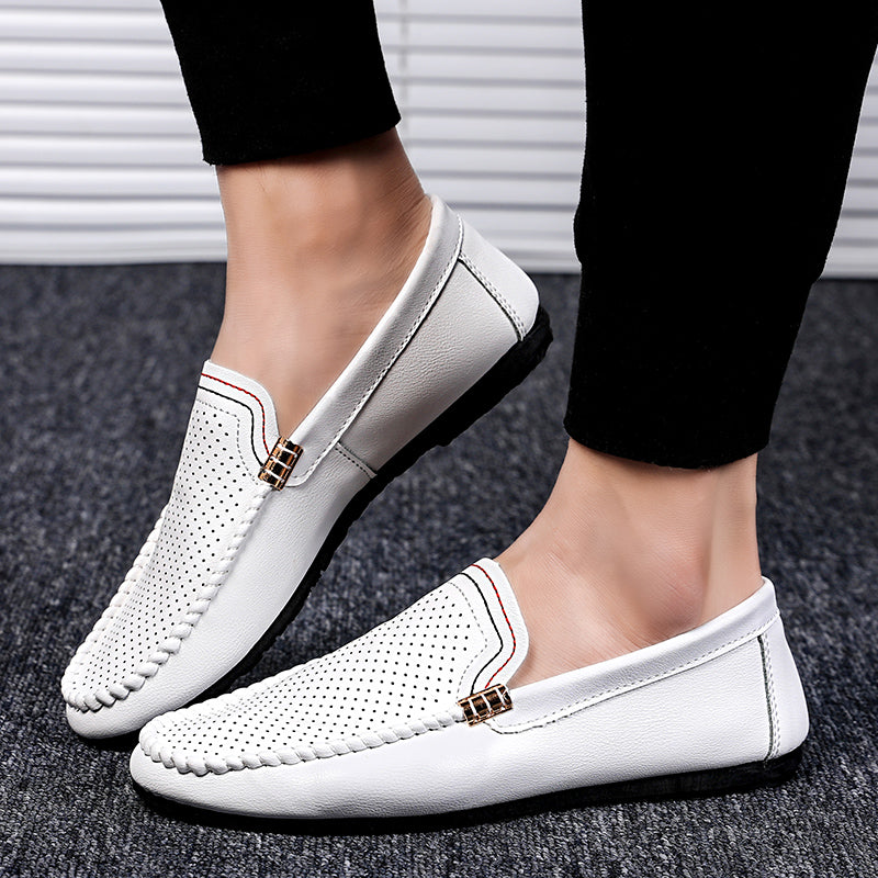 Men’s Casual Slip-On Loafers – Classic Driving Shoes