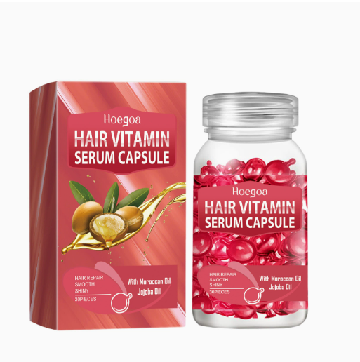 Hair Repair Capsules – Smoothing, Shine & Frizz Control Treatment for All Hair Types