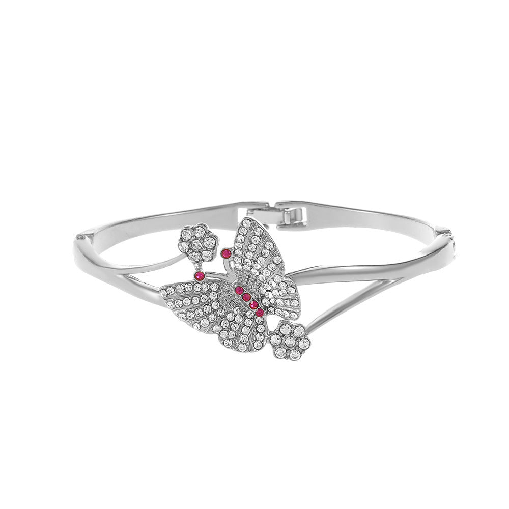 Women’s Butterfly Bracelet – Gold, Rose Gold & Silver Fashion Jewelry