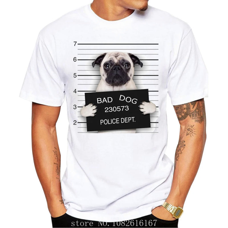 Men’s French Bulldog Graphic T-Shirt – Breathable Casual Dog Lover Tee, S–5XL