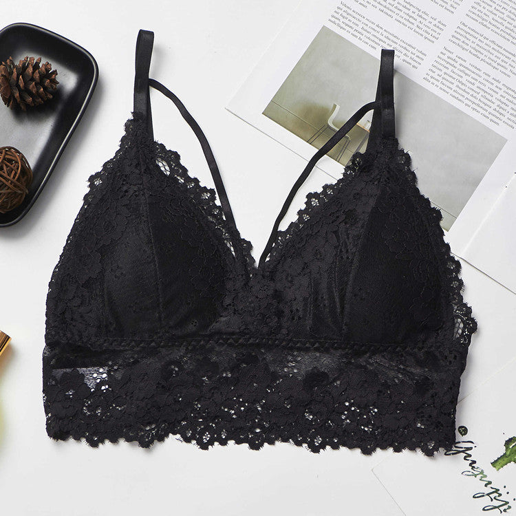 Women’s Lace Trim Strapless Bra – Elegant Support for Dresses & Off-Shoulder Tops