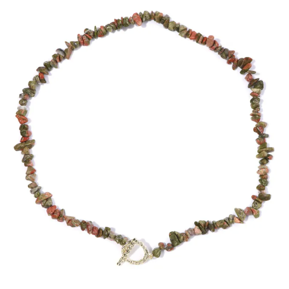 Natural Stone Bead Necklace