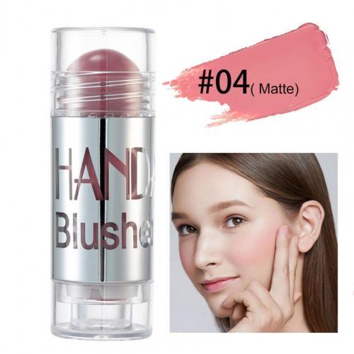 8-Color Cream Cheek Stick – Blush, Highlighter & Bronzer Face Makeup