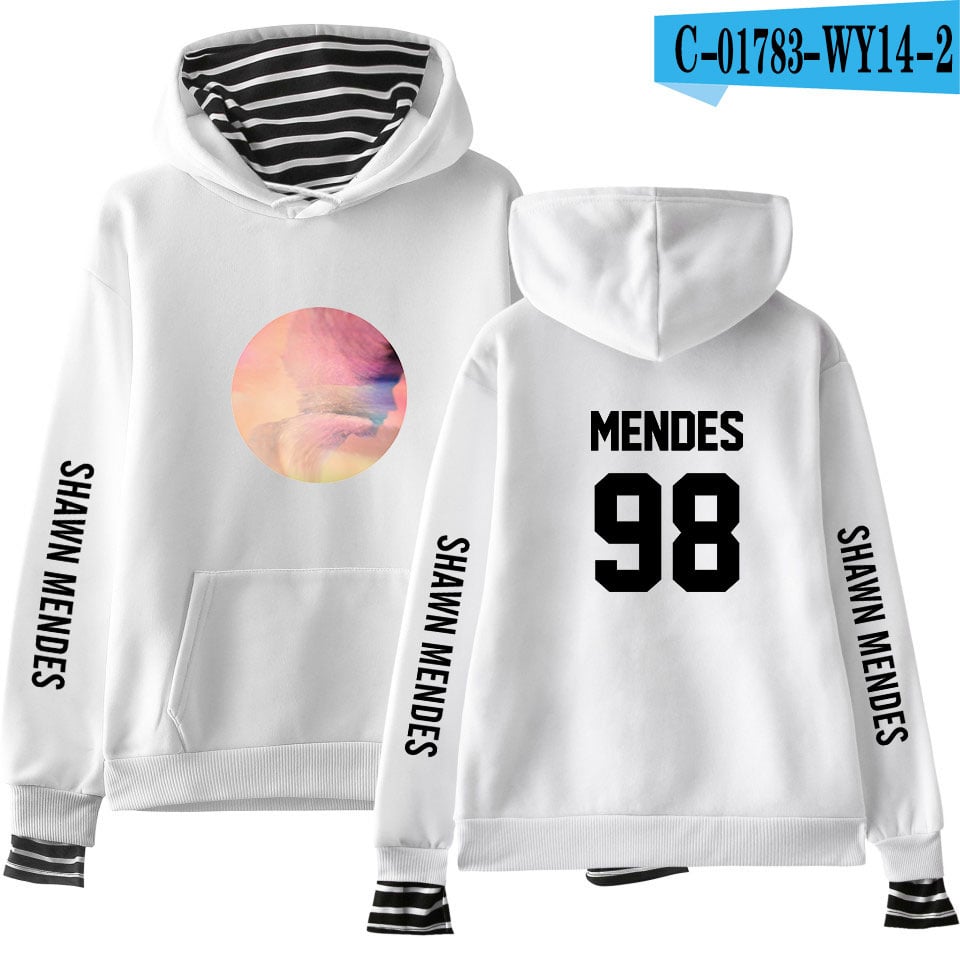 Unisex Hooded Two-Piece Style Sweater – 65% Cotton Loose-Fit Printed Pullover, 3 Colors, S–3XL