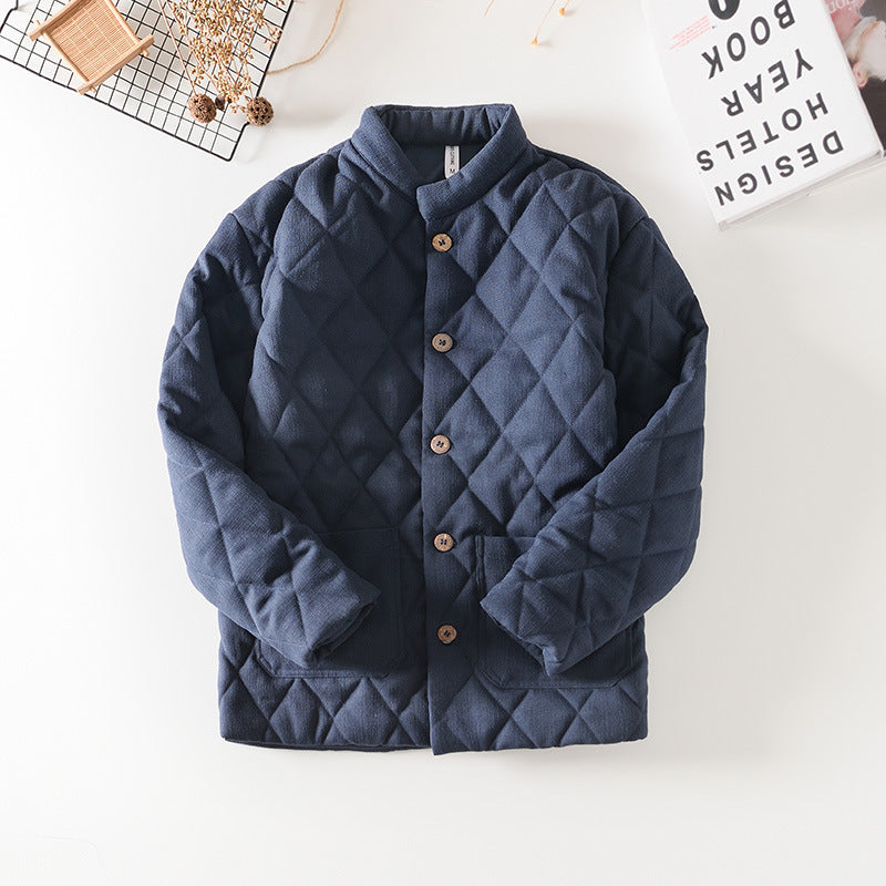 Men’s Winter Chinese Style Thick Cotton Jacket