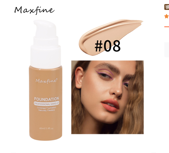 Waterproof Liquid Foundation & Concealer – Smooth Full Coverage Face Makeup