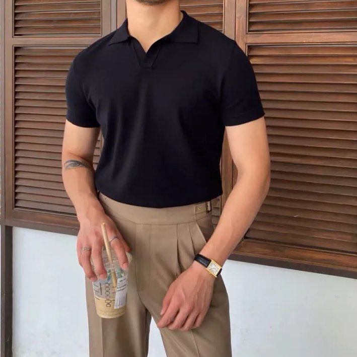 Men’s 100% Cotton Slim T-Shirt – Short Sleeve Casual Everyday Tee