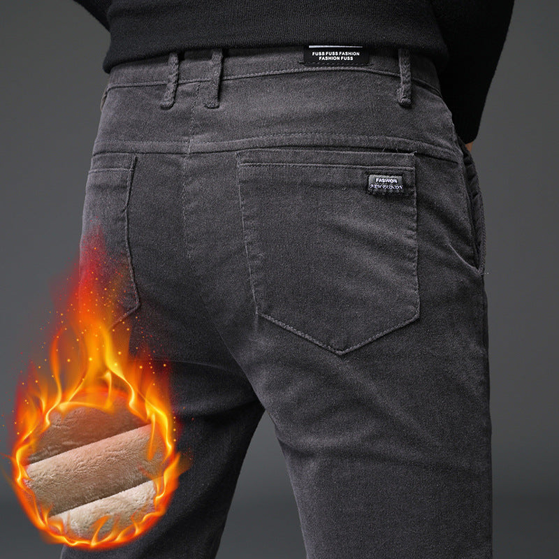 Men's Corduroy Trousers for Fall and Winter