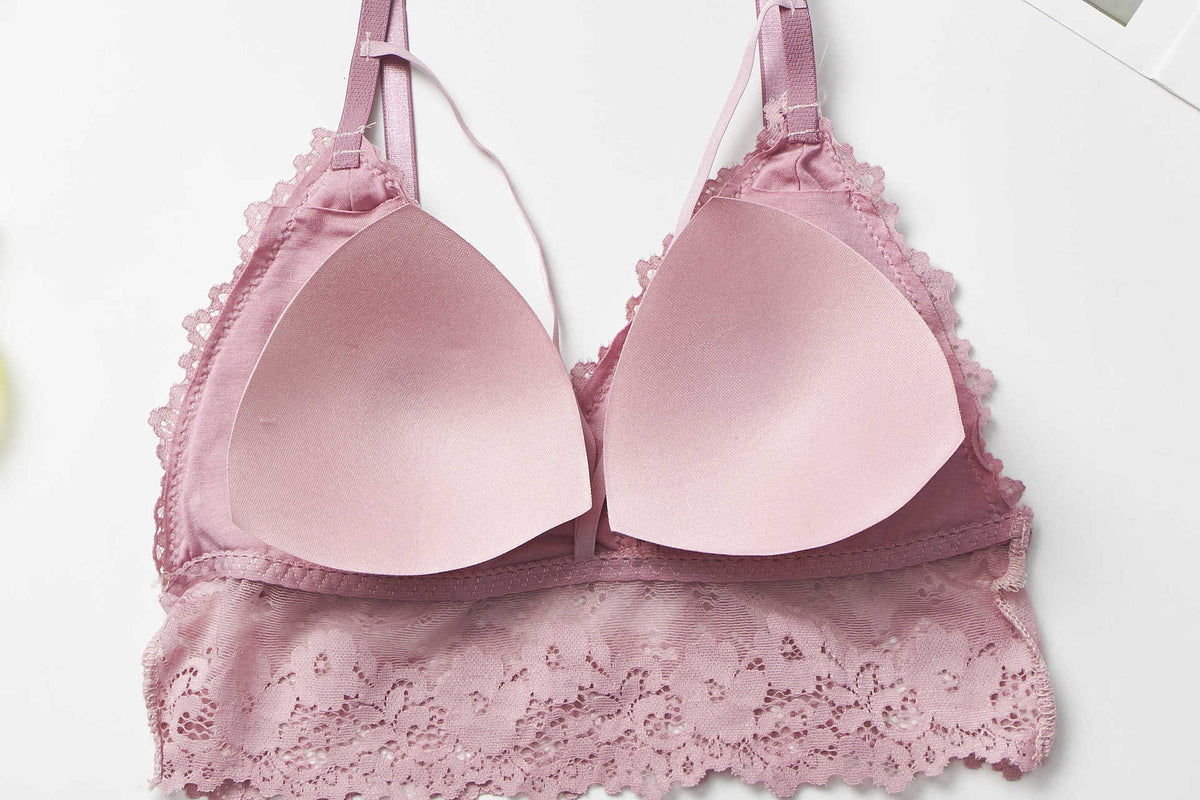 Women’s Lace Trim Strapless Bra – Elegant Support for Dresses & Off-Shoulder Tops