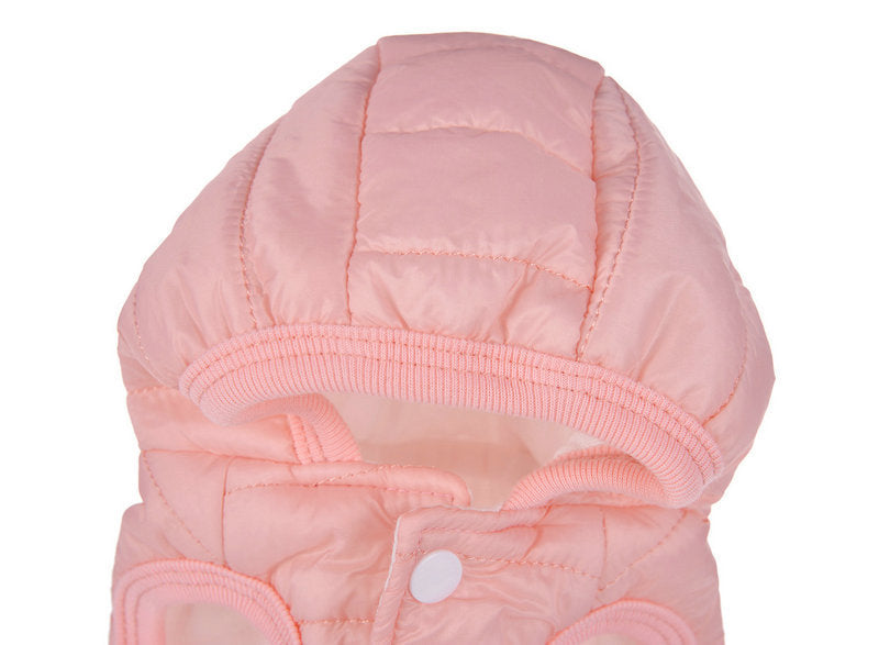Warm Cotton Dog Down Jacket – Cozy Winter Pet Coat for Dogs