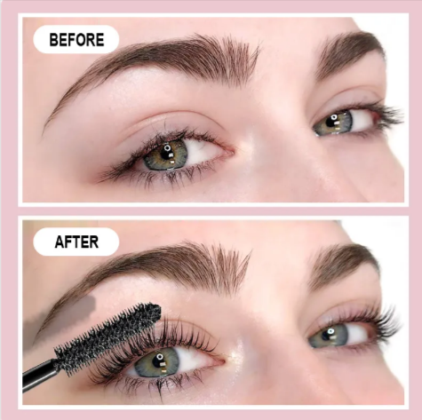 Long Curl Waterproof Mascara – Black Lengthening, Volumizing & Lash Defining