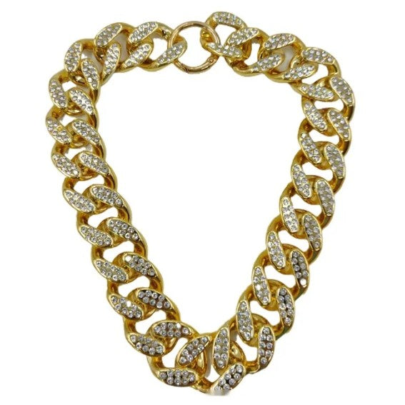 Luxury Rhinestone Dog Necklace – Sparkling Adjustable Pet Jewelry Collar