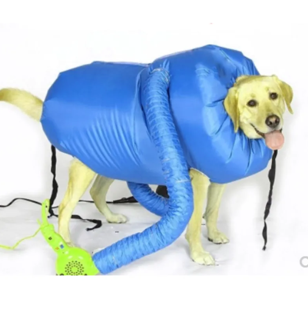 Dog Hair Dryer Bag – Oxford Cloth Pet Drying Kit for Small to Large Dogs