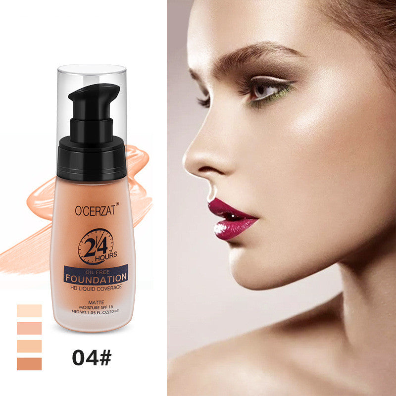 Long-Lasting Oil Control Moisturizing Concealer Foundation – Smooth Face Makeup