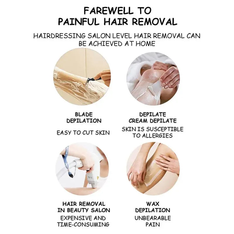 Painless Reusable Hair Remover – Body Care Hair Removal Tool